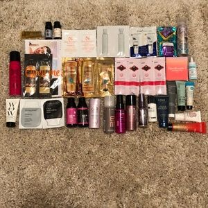 41 piece hair care samples